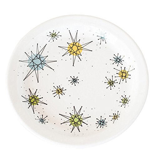 Atomic Starburst Boomerang Salad Plate