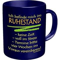 Shirt Zauber Fun Tasse - Ruhestand
