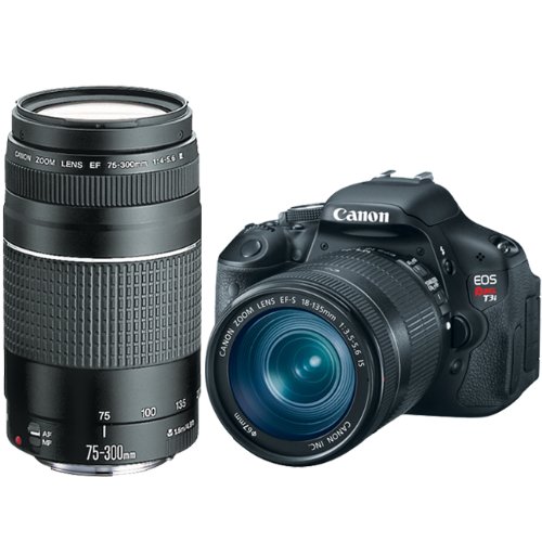 cyber monday price Canon T3I W/18-135 & 75-300