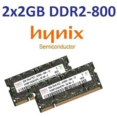 4GB Dual Channel Kit HYNIX original 2 x 2048MB 200 pin DDR2-800 (PC2-6400) SO-DIMM double side f�r DDR2 NOTEBOOKs