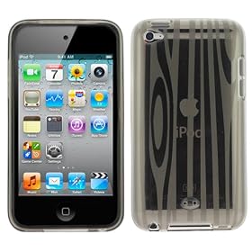 GTMax Durable gel pour la peau Housse - la fum�e de bois pour Apple iPod touch 8 Go 32 Go 64 Go 4 4G (quatri�me g�n�ration) nouveau mod�le