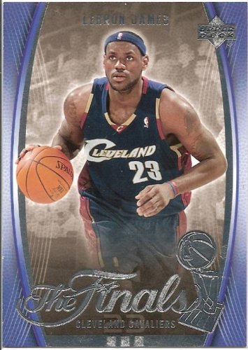 2007 Upper Deck NBA The Finals Basketball Promotional Card #F-LJ1 - LeBron James - Cleveland Cavaliers