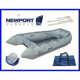 Inflatable Sport Boat, 9.5 Ft Dinghy, Tender, Skiff, Rib, Inflatable Boat, Zodiac Like, Caribe... by 