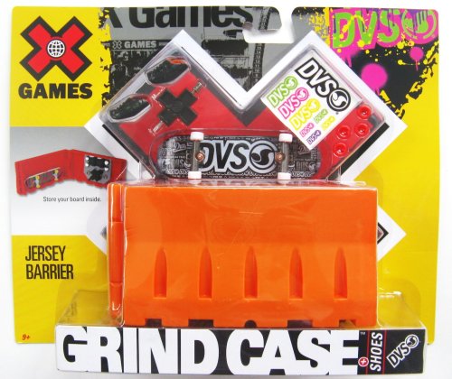 Mattel X Games DVS Grind Case w/ Fingerboard Skateboard
