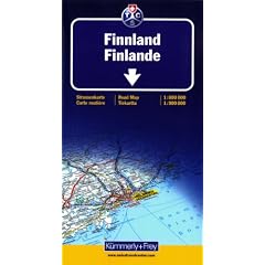 Finnland 1:800.000/1:900.000 Stra�enkarte. Mit Sehensw�rdigkeiten (International Road Map)