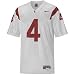 Nike USC Trojans #4 White Twilled Football Jersey