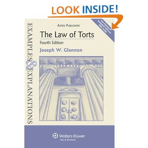 The Law of Torts: Examples & Explanations, 4th Edition