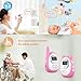 Floureon BM156 2.4GHz Wireless Sound Activated Digital Audio Baby Monitor with 1 Parent Unit- Up to 300M Range (Pink)