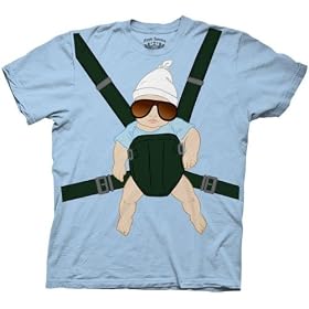 The Hangover - Baby Bjorn Adult T-shirt in Light Blue