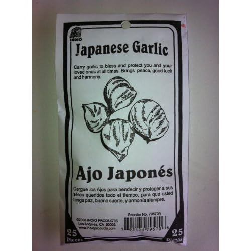 Japanese Garlic (Ajo Japones) 25 Pieces Herbal Supplements