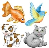 American Educational Puzzles 8-TPMS-001 House Pets - Set of 4