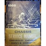 1966 Chassis Service Manual : Chevrolet , Chevelle Chevy II Corvette book cover