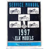 1997 Harley Davidson XLH Models Service Manual Official Factory Manual by Harley Davidson