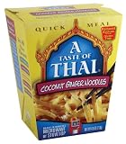 A Taste of Thai Coconut Ginger Noodles Quick Meal, 4-Ounce Boxes (Pack of 6)