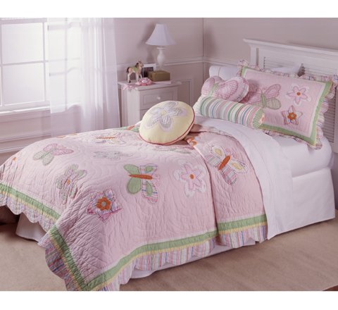 Kitchen: Pink Butterfly Bedding