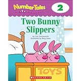 number tales two bunny slippers