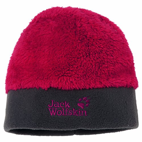 JACK WOLFSKIN KIDS HIGHLOFT CAP, schwarz