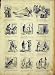 Comic Sketches Paris France Cham French Print 1866