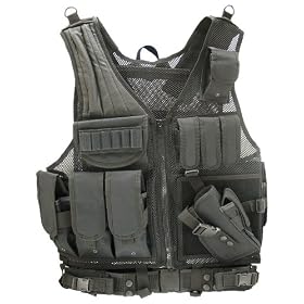 UTG Tactical Scenario Vest - Army Digital Camo: Sports &amp; Outdoors