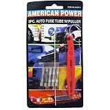 Buy 5-pc. AGC 15 Amp Auto Fuse Glass Tubes with Puller tool