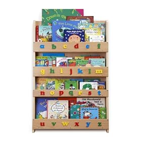 The Tidy Books Children's Bookcase (Clear, Lowercase)