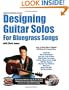 Designing Guitar Solos For Bluegrass Songs (Book + CD)