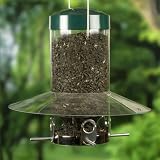 Birds Choice - Hanging 12 inch Classic Bird Feeder with Baffle