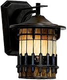 Autumn Ridge Tiffany Outdoor Wall Light - 12.5 tall