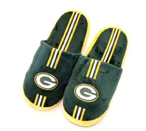 Green Bay Packers Mens Slippers House Shoes