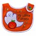 Luvable Friends Embroidered Halloween Side Closure Baby Bib, My Little Pumpkin