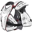 Troy Lee Designs CP 5955 Youth Roost Guard MotoX Motorcycle Body Armor w/ Free B&F Heart Sticker Bundle - White