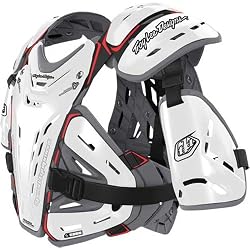 Troy Lee Designs CP 5955 Youth Roost Guard MotoX Motorcycle Body Armor - White