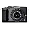 Olympus E-PL2 Compact System Camera - Black (includes M.ZUIKO DIGITAL 14-42mm 1:3.5-5.6 II Black Lens)
