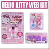 Sakar Hello Kitty Webcam With Hello Kitty Keyboard and Hello Kitty Mouse