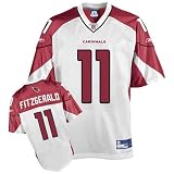 Larry Fitzgerald Jersey: Reebok White Replica #11 Arizona Cardinals Jersey