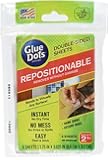 Glue Dots Brand Adhesive Products Clear Resealable Bag Heavy Duty Cut to Size Sheet