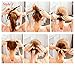Elegant Ribbon Magic French Twist Bun Maker Clip Hook Holder Magic Roll Rings Donut Updo Chignon Former Pads Foam Sponge Hair Styler Curler Braid Ponytail Stick Hairstyle Styling Tool Accessories