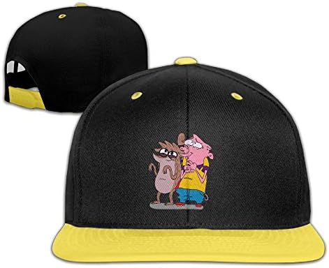 SIMG Regular Show Two Persons (1) Baseball Adjustable Hip Pop Cap Trucker Hats Unisex,Children,KidYellow