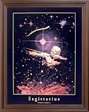 51Lb2P5 xBL. SL160  Sagittarius Archer Zodiac Sign Astrology Picture Framed Art Print