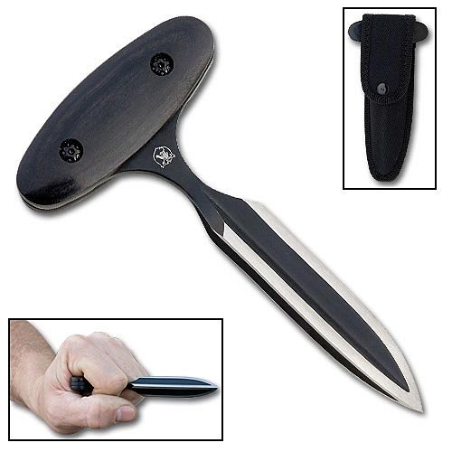 Punch Dagger Triple Blade Push Knife