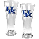 Kentucky Wildcats Set of Two 16oz Pilsner Glasses