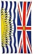 NEW 3x5 British Columbia Province Canada Flag 3 x 5