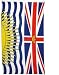 3x5 Canadian Province of British Columbia Flag BC Flags