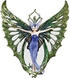 The Winged Peacock Princess Wall Sculptu...