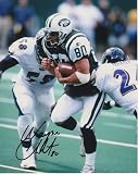 Wayne Chrebet Autographed/Hand Signed New York Jets 8x10 Photo