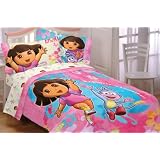 Dora the Explorer Exploring Together Full Bedding Set