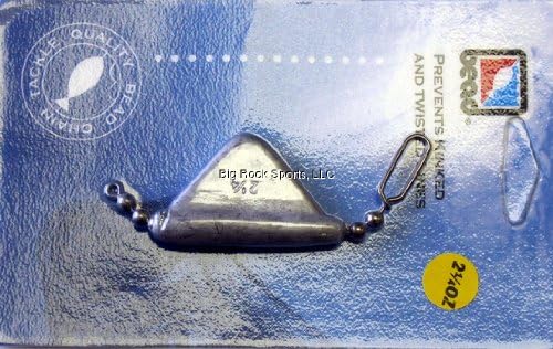 Bead Chain DR214K 2 1/4-Ounce Keel Sinker, Pack of 1, Dark Nickel Finish