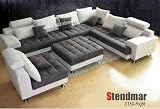 5PC NEW MODERN MICRO FIBER BIG SECTIONAL SOFA SET S150R