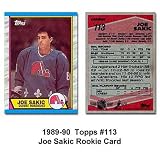 Topps Colorado Avalanche Joe Sakic 89-90 Rookie Card