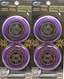 Sporting Goods : Razor Scooter Replacement Wheels Set with Bearings 2 Violet Purple